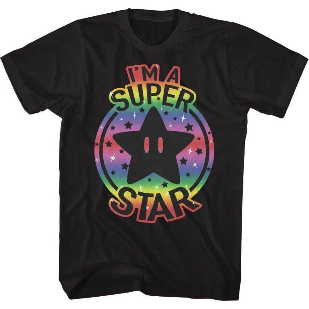 Im A Super Star Super Mario Bros Game Graphic Parent Outfit Unisex T Shirt 81